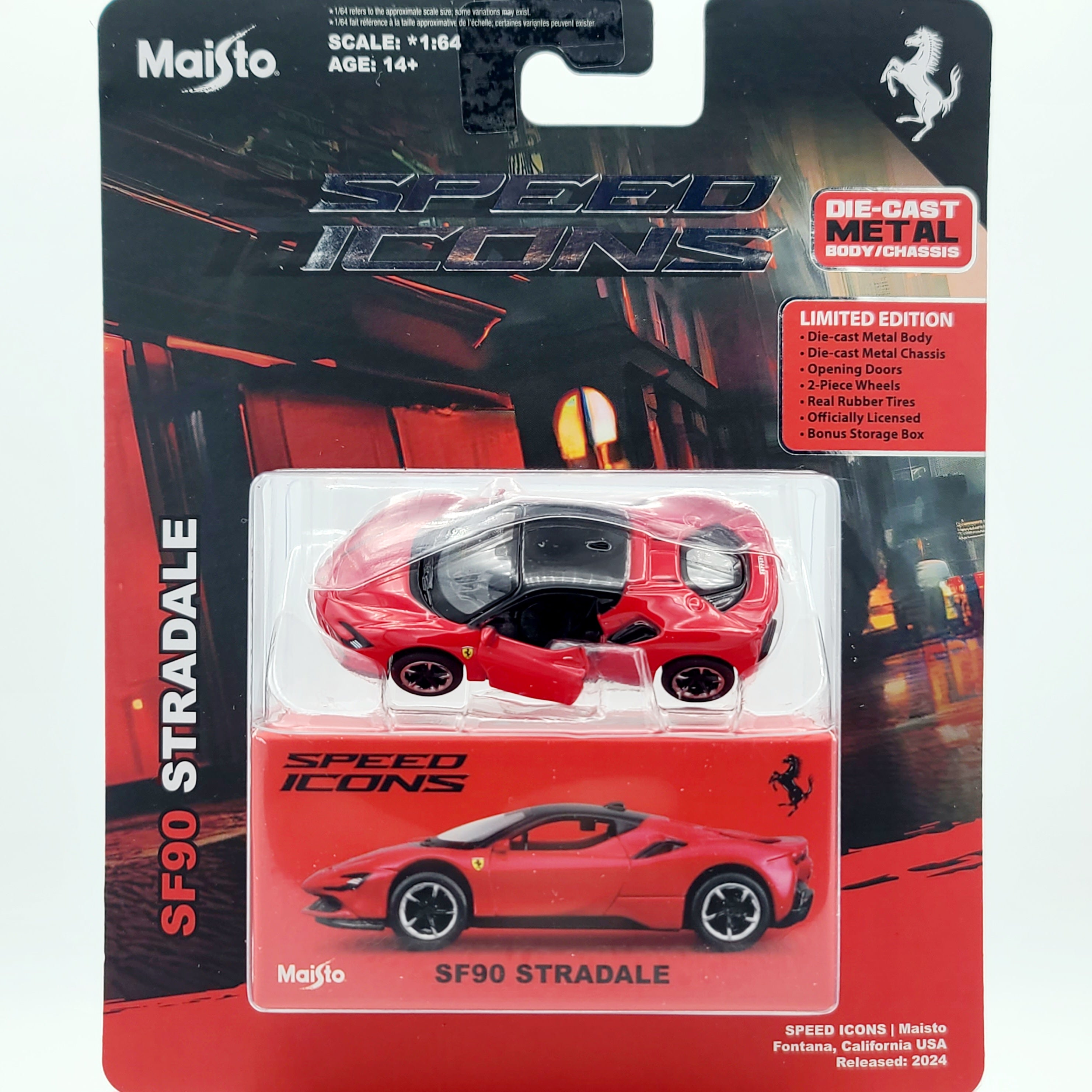 Maisto Ferrari SF90 Stradale - 1:64 scale (2024 Maisto Speed Icons)